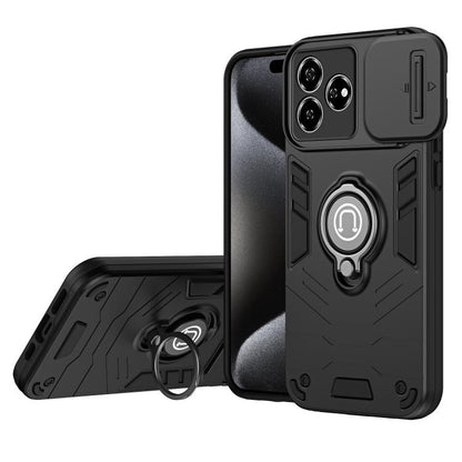 Camshield Ring Holder Phone Case, For ZTE Blade A56 4G, For ZTE Blade V70 Vita, For ZTE Axon 60, For ZTE Blade A54