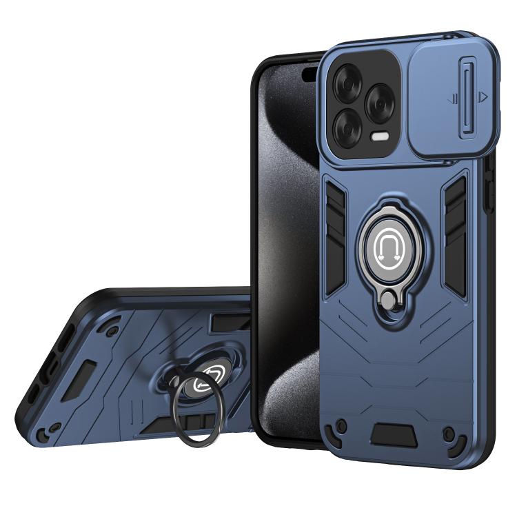 Camshield Ring Holder Phone Case, For ZTE Blade A56 4G, For ZTE Blade V70 Vita, For ZTE Axon 60, For ZTE Blade A54