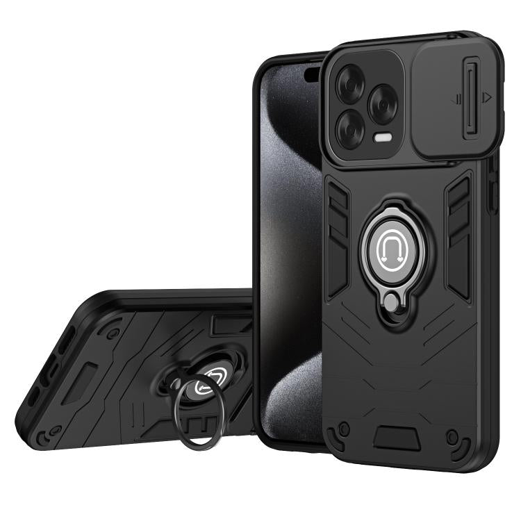 Camshield Ring Holder Phone Case, For ZTE Blade A56 4G, For ZTE Blade V70 Vita, For ZTE Axon 60, For ZTE Blade A54