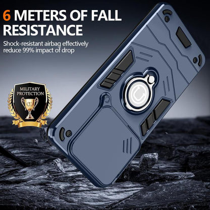 Camshield Ring Holder Phone Case, For ZTE Blade A56 4G, For ZTE Blade V70 Vita, For ZTE Axon 60, For ZTE Blade A54