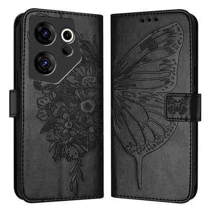 Embossed Butterfly Leather Phone Case, For Tecno Pova Neo 3, For Tecno Pova 5 4G, For Tecno Camon 20 Premier 5G, For Tecno Camon 20 Pro 5G, For Tecno Camon 20 / 20 Pro 4G, For Tecno Spark Go 2023/Pop 7/Pop 7 Pro, For Tecno Spark 9                      ...