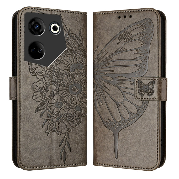 Embossed Butterfly Leather Phone Case, For Tecno Pova Neo 3, For Tecno Pova 5 4G, For Tecno Camon 20 Premier 5G, For Tecno Camon 20 Pro 5G, For Tecno Camon 20 / 20 Pro 4G, For Tecno Spark Go 2023/Pop 7/Pop 7 Pro, For Tecno Spark 9                      ...