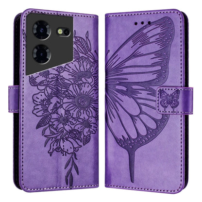 Embossed Butterfly Leather Phone Case, For Tecno Pova 6 Neo, For Tecno Pova 6 5G, For Tecno Pova 6, For Tecno Camon 30 Pro, For Tecno Camon 30 4G / 5G, For Tecno Pova 6 Pro, For Tecno Spark 20 Pro+, For Tecno Spark 20 Pro                               ...