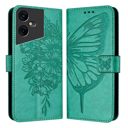 Embossed Butterfly Leather Phone Case, For Tecno Pova Neo 3, For Tecno Pova 5 4G, For Tecno Camon 20 Premier 5G, For Tecno Camon 20 Pro 5G, For Tecno Camon 20 / 20 Pro 4G, For Tecno Spark Go 2023/Pop 7/Pop 7 Pro, For Tecno Spark 9                      ...