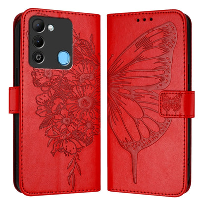 Embossed Butterfly Leather Phone Case, For Tecno Pova Neo 3, For Tecno Pova 5 4G, For Tecno Camon 20 Premier 5G, For Tecno Camon 20 Pro 5G, For Tecno Camon 20 / 20 Pro 4G, For Tecno Spark Go 2023/Pop 7/Pop 7 Pro, For Tecno Spark 9                      ...