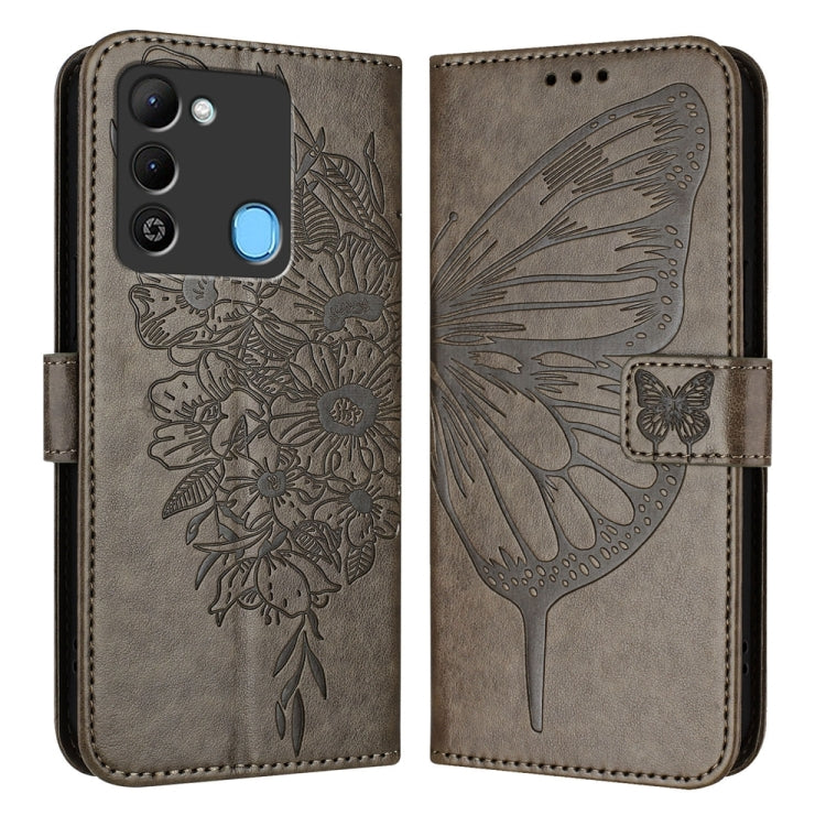 Embossed Butterfly Leather Phone Case, For Tecno Pova Neo 3, For Tecno Pova 5 4G, For Tecno Camon 20 Premier 5G, For Tecno Camon 20 Pro 5G, For Tecno Camon 20 / 20 Pro 4G, For Tecno Spark Go 2023/Pop 7/Pop 7 Pro, For Tecno Spark 9                      ...