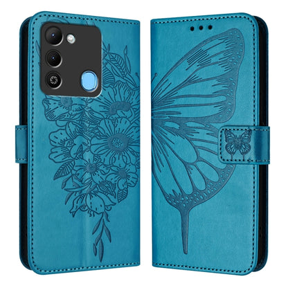 Embossed Butterfly Leather Phone Case, For Tecno Pova Neo 3, For Tecno Pova 5 4G, For Tecno Camon 20 Premier 5G, For Tecno Camon 20 Pro 5G, For Tecno Camon 20 / 20 Pro 4G, For Tecno Spark Go 2023/Pop 7/Pop 7 Pro, For Tecno Spark 9                      ...