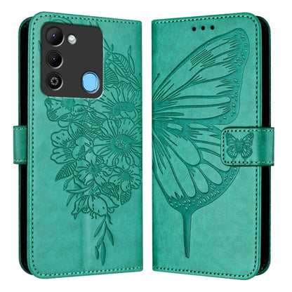 Embossed Butterfly Leather Phone Case, For Tecno Pova Neo 3, For Tecno Pova 5 4G, For Tecno Camon 20 Premier 5G, For Tecno Camon 20 Pro 5G, For Tecno Camon 20 / 20 Pro 4G, For Tecno Spark Go 2023/Pop 7/Pop 7 Pro, For Tecno Spark 9                      ...