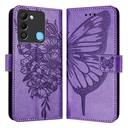 Embossed Butterfly Leather Phone Case, For Tecno Pova Neo 3, For Tecno Pova 5 4G, For Tecno Camon 20 Premier 5G, For Tecno Camon 20 Pro 5G, For Tecno Camon 20 / 20 Pro 4G, For Tecno Spark Go 2023/Pop 7/Pop 7 Pro, For Tecno Spark 9                      ...