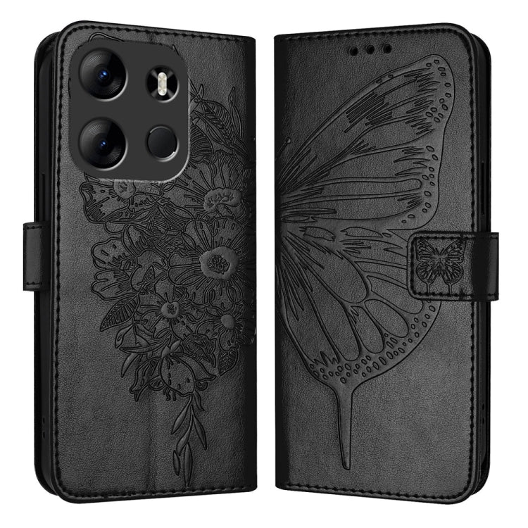 Embossed Butterfly Leather Phone Case, For Tecno Pova Neo 3, For Tecno Pova 5 4G, For Tecno Camon 20 Premier 5G, For Tecno Camon 20 Pro 5G, For Tecno Camon 20 / 20 Pro 4G, For Tecno Spark Go 2023/Pop 7/Pop 7 Pro, For Tecno Spark 9                      ...