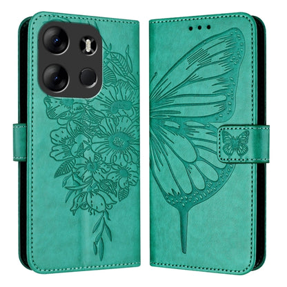 Embossed Butterfly Leather Phone Case, For Tecno Pova Neo 3, For Tecno Pova 5 4G, For Tecno Camon 20 Premier 5G, For Tecno Camon 20 Pro 5G, For Tecno Camon 20 / 20 Pro 4G, For Tecno Spark Go 2023/Pop 7/Pop 7 Pro, For Tecno Spark 9                      ...