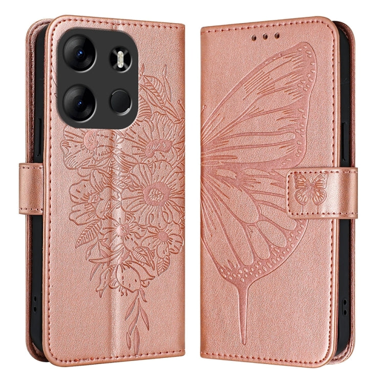 Embossed Butterfly Leather Phone Case, For Tecno Pova Neo 3, For Tecno Pova 5 4G, For Tecno Camon 20 Premier 5G, For Tecno Camon 20 Pro 5G, For Tecno Camon 20 / 20 Pro 4G, For Tecno Spark Go 2023/Pop 7/Pop 7 Pro, For Tecno Spark 9                      ...