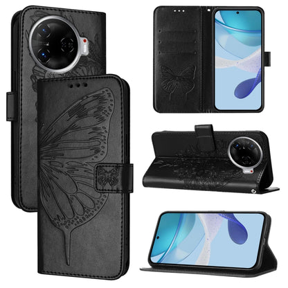 Embossed Butterfly Leather Phone Case, For Tecno Pova 6 Neo, For Tecno Pova 6 5G, For Tecno Pova 6, For Tecno Camon 30 Pro, For Tecno Camon 30 4G / 5G, For Tecno Pova 6 Pro, For Tecno Spark 20 Pro+, For Tecno Spark 20 Pro                               ...