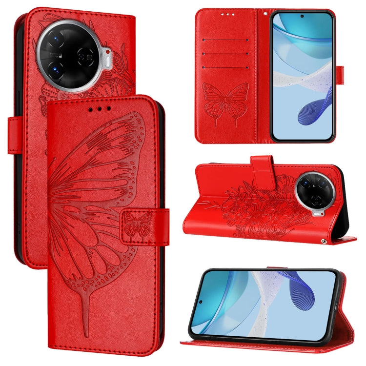 Embossed Butterfly Leather Phone Case, For Tecno Pova 6 Neo, For Tecno Pova 6 5G, For Tecno Pova 6, For Tecno Camon 30 Pro, For Tecno Camon 30 4G / 5G, For Tecno Pova 6 Pro, For Tecno Spark 20 Pro+, For Tecno Spark 20 Pro                               ...