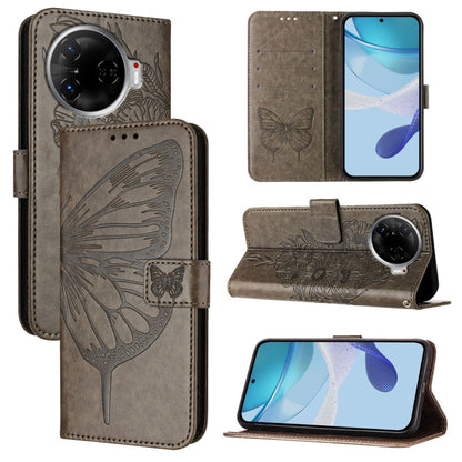 Embossed Butterfly Leather Phone Case, For Tecno Pova 6 Neo, For Tecno Pova 6 5G, For Tecno Pova 6, For Tecno Camon 30 Pro, For Tecno Camon 30 4G / 5G, For Tecno Pova 6 Pro, For Tecno Spark 20 Pro+, For Tecno Spark 20 Pro                               ...