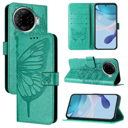 Embossed Butterfly Leather Phone Case, For Tecno Pova 6 Neo, For Tecno Pova 6 5G, For Tecno Pova 6, For Tecno Camon 30 Pro, For Tecno Camon 30 4G / 5G, For Tecno Pova 6 Pro, For Tecno Spark 20 Pro+, For Tecno Spark 20 Pro                               ...