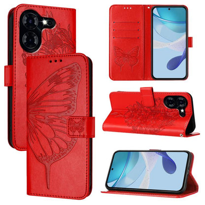 Embossed Butterfly Leather Phone Case, For Tecno Pova Neo 3, For Tecno Pova 5 4G, For Tecno Camon 20 Premier 5G, For Tecno Camon 20 Pro 5G, For Tecno Camon 20 / 20 Pro 4G, For Tecno Spark Go 2023/Pop 7/Pop 7 Pro, For Tecno Spark 9                      ...