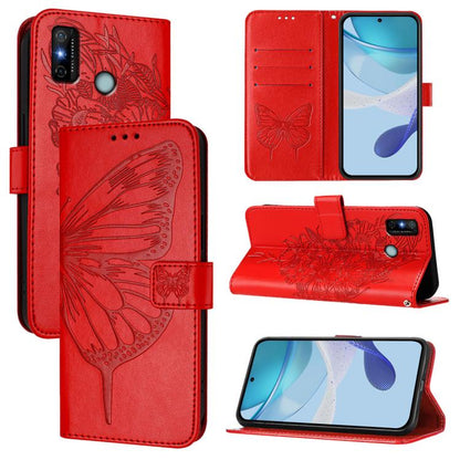 Embossed Butterfly Leather Phone Case, For Tecno Pova Neo 3, For Tecno Pova 5 4G, For Tecno Camon 20 Premier 5G, For Tecno Camon 20 Pro 5G, For Tecno Camon 20 / 20 Pro 4G, For Tecno Spark Go 2023/Pop 7/Pop 7 Pro, For Tecno Spark 9                      ...