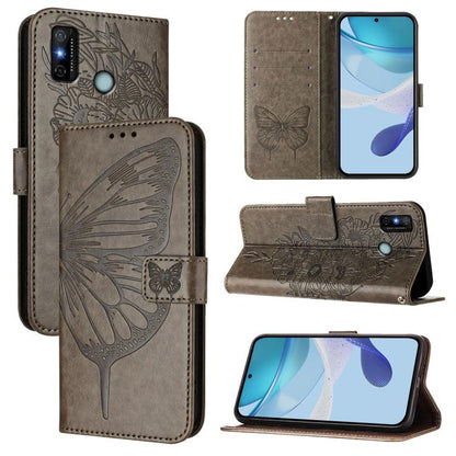 Embossed Butterfly Leather Phone Case, For Tecno Pova Neo 3, For Tecno Pova 5 4G, For Tecno Camon 20 Premier 5G, For Tecno Camon 20 Pro 5G, For Tecno Camon 20 / 20 Pro 4G, For Tecno Spark Go 2023/Pop 7/Pop 7 Pro, For Tecno Spark 9                      ...