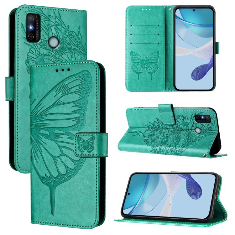 Embossed Butterfly Leather Phone Case, For Tecno Pova Neo 3, For Tecno Pova 5 4G, For Tecno Camon 20 Premier 5G, For Tecno Camon 20 Pro 5G, For Tecno Camon 20 / 20 Pro 4G, For Tecno Spark Go 2023/Pop 7/Pop 7 Pro, For Tecno Spark 9                      ...