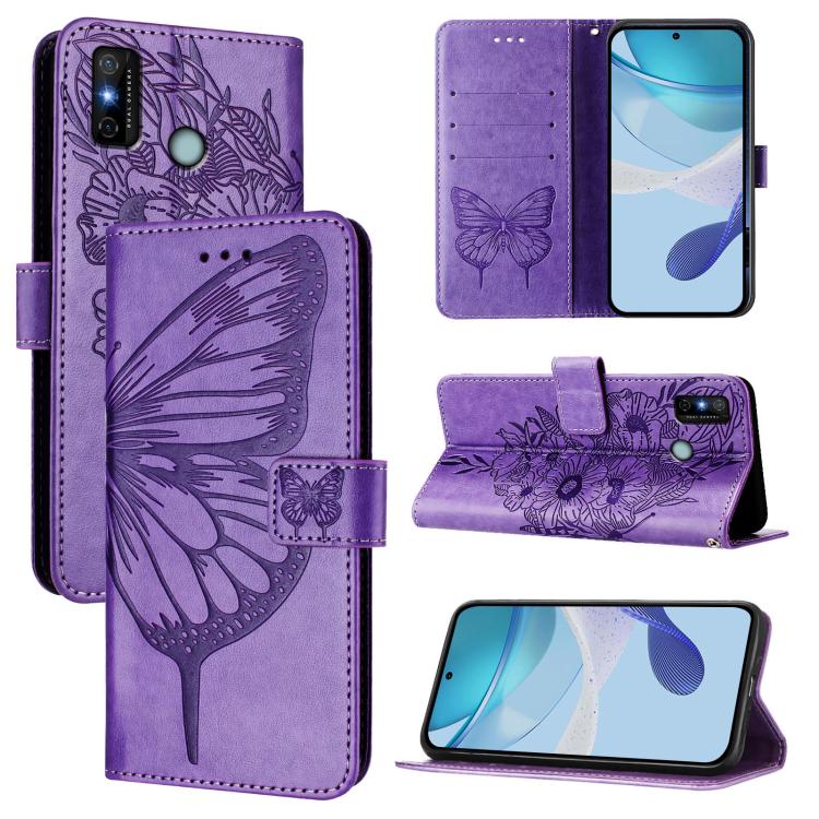 Embossed Butterfly Leather Phone Case, For Tecno Pova Neo 3, For Tecno Pova 5 4G, For Tecno Camon 20 Premier 5G, For Tecno Camon 20 Pro 5G, For Tecno Camon 20 / 20 Pro 4G, For Tecno Spark Go 2023/Pop 7/Pop 7 Pro, For Tecno Spark 9                      ...