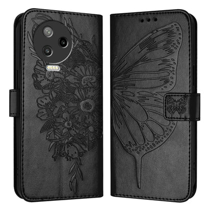 Embossed Butterfly Leather Phone Case, For Infinix Note 30 Pro / Note 30 5G, For Infinix Note 30i, For Infinix Note 30 4G, For Infinix Note 30 VIP, For Infinix Note 12 Pro 4G / Note 12 2023, For Infinix Hot 9 / 9 Pro