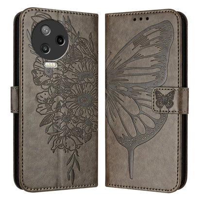 Embossed Butterfly Leather Phone Case, For Infinix Note 30 Pro / Note 30 5G, For Infinix Note 30i, For Infinix Note 30 4G, For Infinix Note 30 VIP, For Infinix Note 12 Pro 4G / Note 12 2023, For Infinix Hot 9 / 9 Pro