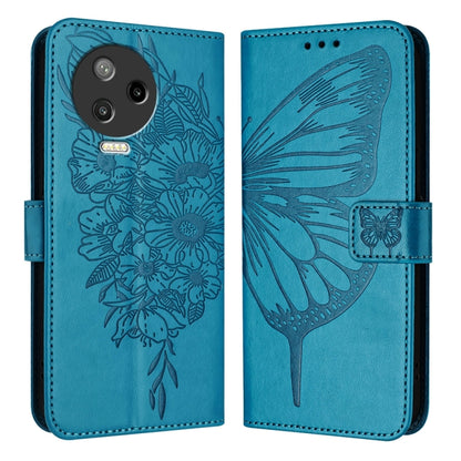 Embossed Butterfly Leather Phone Case, For Infinix Note 30 Pro / Note 30 5G, For Infinix Note 30i, For Infinix Note 30 4G, For Infinix Note 30 VIP, For Infinix Note 12 Pro 4G / Note 12 2023, For Infinix Hot 9 / 9 Pro