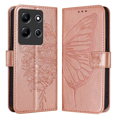 Embossed Butterfly Leather Phone Case, For Infinix Note 30 Pro / Note 30 5G, For Infinix Note 30i, For Infinix Note 30 4G, For Infinix Note 30 VIP, For Infinix Note 12 Pro 4G / Note 12 2023, For Infinix Hot 9 / 9 Pro