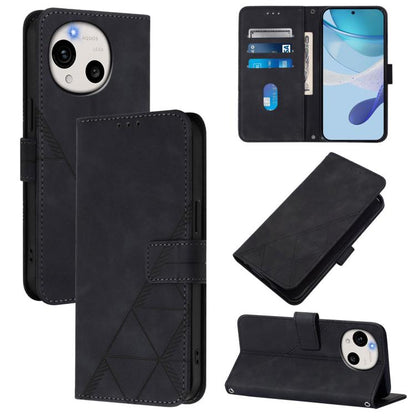 Crossbody 3D Embossed Flip Leather Phone Case, For Sharp Aquos wish6, For Sharp Aquos R11, For Sharp Aquos Sense10, For Sharp Basio Active3, For Sharp Aquos Sense9 Plus, For Sharp Aquos Sense9, For Sharp Aquos R9 Pro / SH-54E, For Sharp Aquos Wish4    ...