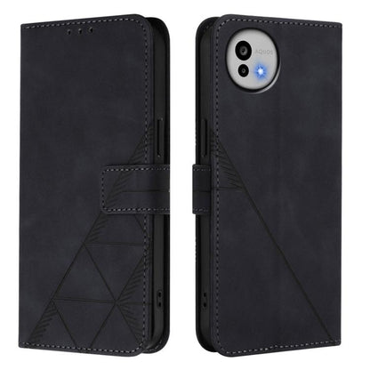 Crossbody 3D Embossed Flip Leather Phone Case, For Sharp Aquos wish6, For Sharp Aquos R11, For Sharp Aquos Sense10, For Sharp Basio Active3, For Sharp Aquos Sense9 Plus, For Sharp Aquos Sense9, For Sharp Aquos R9 Pro / SH-54E, For Sharp Aquos Wish4    ...