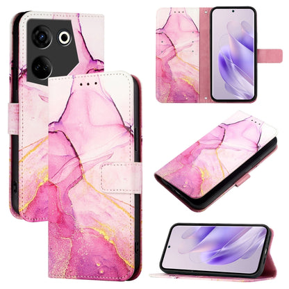PT003 Marble Pattern Flip Leather Phone Case, For Tecno Camon 20 / 20 Pro 4G, For Tecno Pop 7 / Pop 7 Pro, For Tecno Spark Go 2023, For Tecno Spark 10 5G, For Tecno Spark 10C, For Tecno Spark 10 4G, For Tecno Spark 10 Pro