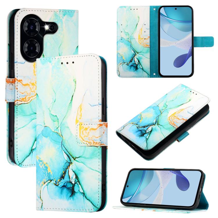 PT003 Marble Pattern Flip Leather Phone Case, For Tecno Spark 30 5G / Pova 6 Neo 5G, For Tecno Pop 6C / Itel A18, For Tecno Spark 10 Pro Magic, For Tecno Camon 30 Premier 5G, For Tecno Pova 6 Neo, For Tecno Pova 6 5G, For Tecno Pova 6 4G               ...