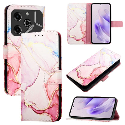 PT003 Marble Pattern Flip Leather Phone Case, For Tecno Spark 30 5G / Pova 6 Neo 5G, For Tecno Pop 6C / Itel A18, For Tecno Spark 10 Pro Magic, For Tecno Camon 30 Premier 5G, For Tecno Pova 6 Neo, For Tecno Pova 6 5G, For Tecno Pova 6 4G               ...