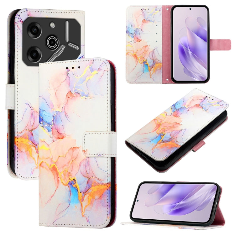 PT003 Marble Pattern Flip Leather Phone Case, For Tecno Spark 30 5G / Pova 6 Neo 5G, For Tecno Pop 6C / Itel A18, For Tecno Spark 10 Pro Magic, For Tecno Camon 30 Premier 5G, For Tecno Pova 6 Neo, For Tecno Pova 6 5G, For Tecno Pova 6 4G               ...