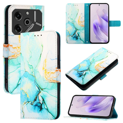 PT003 Marble Pattern Flip Leather Phone Case, For Tecno Spark 30 5G / Pova 6 Neo 5G, For Tecno Pop 6C / Itel A18, For Tecno Spark 10 Pro Magic, For Tecno Camon 30 Premier 5G, For Tecno Pova 6 Neo, For Tecno Pova 6 5G, For Tecno Pova 6 4G               ...