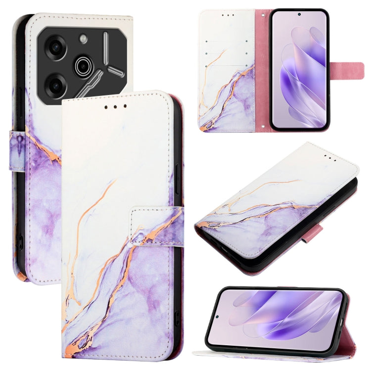 PT003 Marble Pattern Flip Leather Phone Case, For Tecno Spark 30 5G / Pova 6 Neo 5G, For Tecno Pop 6C / Itel A18, For Tecno Spark 10 Pro Magic, For Tecno Camon 30 Premier 5G, For Tecno Pova 6 Neo, For Tecno Pova 6 5G, For Tecno Pova 6 4G               ...