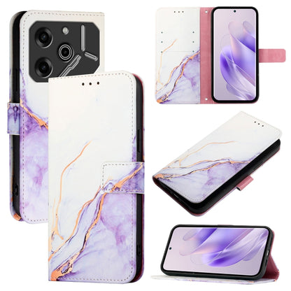 PT003 Marble Pattern Flip Leather Phone Case, For Tecno Spark 30 5G / Pova 6 Neo 5G, For Tecno Pop 6C / Itel A18, For Tecno Spark 10 Pro Magic, For Tecno Camon 30 Premier 5G, For Tecno Pova 6 Neo, For Tecno Pova 6 5G, For Tecno Pova 6 4G               ...