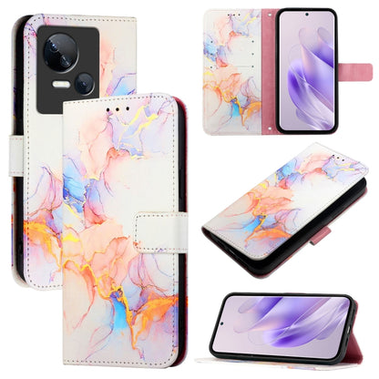 PT003 Marble Pattern Flip Leather Phone Case, For Tecno Camon 20 / 20 Pro 4G, For Tecno Pop 7 / Pop 7 Pro, For Tecno Spark Go 2023, For Tecno Spark 10 5G, For Tecno Spark 10C, For Tecno Spark 10 4G, For Tecno Spark 10 Pro