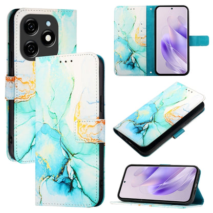 PT003 Marble Pattern Flip Leather Phone Case, For Tecno Spark 30 5G / Pova 6 Neo 5G, For Tecno Pop 6C / Itel A18, For Tecno Spark 10 Pro Magic, For Tecno Camon 30 Premier 5G, For Tecno Pova 6 Neo, For Tecno Pova 6 5G, For Tecno Pova 6 4G               ...