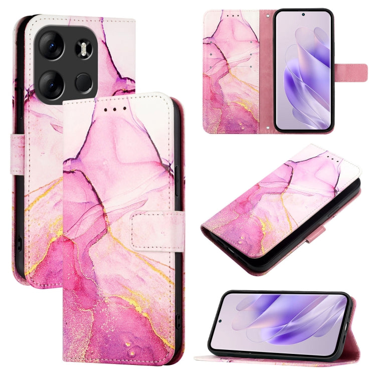 PT003 Marble Pattern Flip Leather Phone Case, For Tecno Camon 20 / 20 Pro 4G, For Tecno Pop 7 / Pop 7 Pro, For Tecno Spark Go 2023, For Tecno Spark 10 5G, For Tecno Spark 10C, For Tecno Spark 10 4G, For Tecno Spark 10 Pro