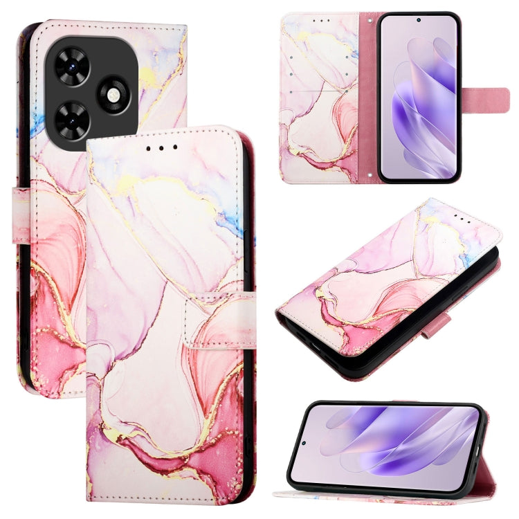 PT003 Marble Pattern Flip Leather Phone Case, For Tecno Spark 30 5G / Pova 6 Neo 5G, For Tecno Pop 6C / Itel A18, For Tecno Spark 10 Pro Magic, For Tecno Camon 30 Premier 5G, For Tecno Pova 6 Neo, For Tecno Pova 6 5G, For Tecno Pova 6 4G               ...