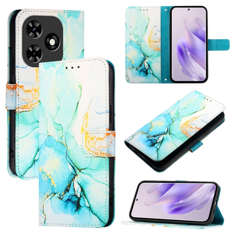 PT003 Marble Pattern Flip Leather Phone Case, For Tecno Spark 30 5G / Pova 6 Neo 5G, For Tecno Pop 6C / Itel A18, For Tecno Spark 10 Pro Magic, For Tecno Camon 30 Premier 5G, For Tecno Pova 6 Neo, For Tecno Pova 6 5G, For Tecno Pova 6 4G               ...