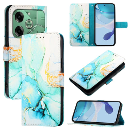 PT003 Marble Pattern Flip Leather Phone Case, For Tecno Spark 30 5G / Pova 6 Neo 5G, For Tecno Pop 6C / Itel A18, For Tecno Spark 10 Pro Magic, For Tecno Camon 30 Premier 5G, For Tecno Pova 6 Neo, For Tecno Pova 6 5G, For Tecno Pova 6 4G               ...