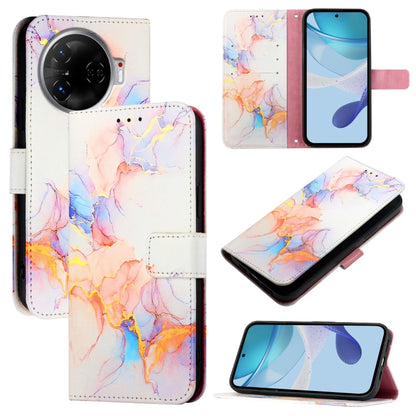 PT003 Marble Pattern Flip Leather Phone Case, For Tecno Spark 30 5G / Pova 6 Neo 5G, For Tecno Pop 6C / Itel A18, For Tecno Spark 10 Pro Magic, For Tecno Camon 30 Premier 5G, For Tecno Pova 6 Neo, For Tecno Pova 6 5G, For Tecno Pova 6 4G               ...