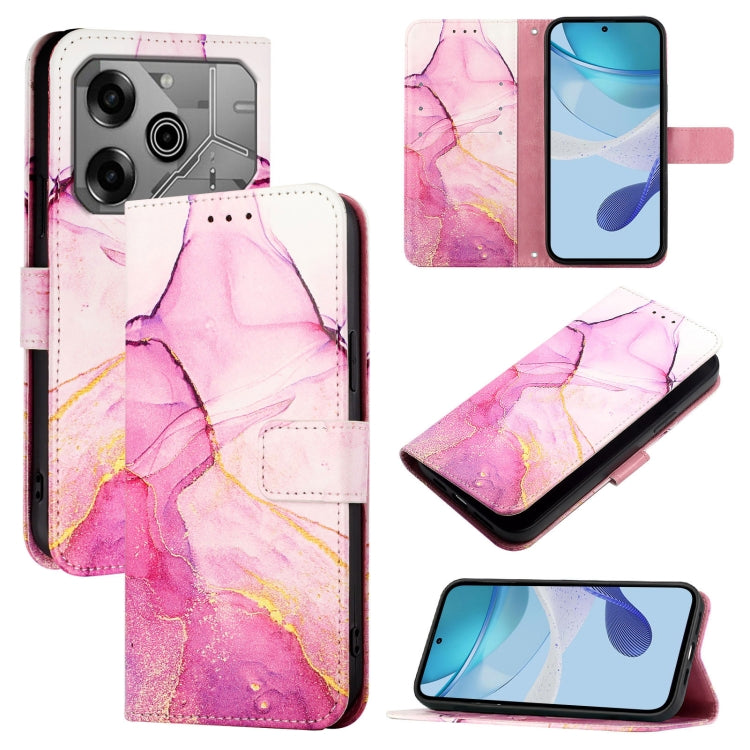 PT003 Marble Pattern Flip Leather Phone Case, For Tecno Spark 30 5G / Pova 6 Neo 5G, For Tecno Pop 6C / Itel A18, For Tecno Spark 10 Pro Magic, For Tecno Camon 30 Premier 5G, For Tecno Pova 6 Neo, For Tecno Pova 6 5G, For Tecno Pova 6 4G               ...