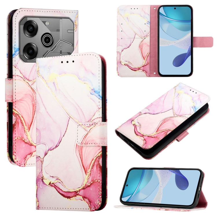 PT003 Marble Pattern Flip Leather Phone Case, For Tecno Spark 30 5G / Pova 6 Neo 5G, For Tecno Pop 6C / Itel A18, For Tecno Spark 10 Pro Magic, For Tecno Camon 30 Premier 5G, For Tecno Pova 6 Neo, For Tecno Pova 6 5G, For Tecno Pova 6 4G               ...