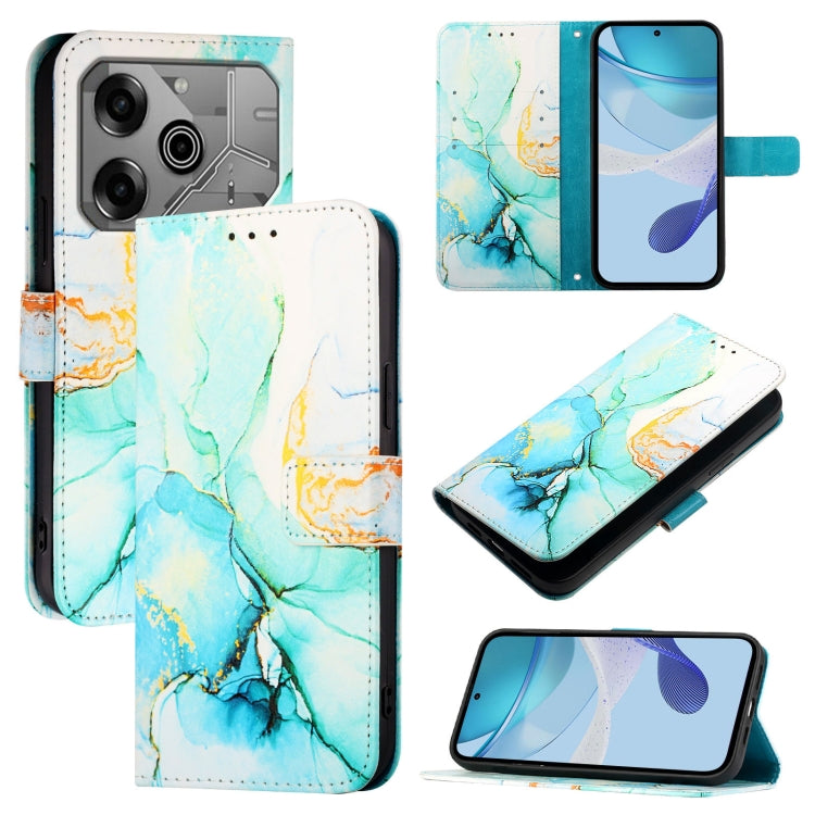 PT003 Marble Pattern Flip Leather Phone Case, For Tecno Spark 30 5G / Pova 6 Neo 5G, For Tecno Pop 6C / Itel A18, For Tecno Spark 10 Pro Magic, For Tecno Camon 30 Premier 5G, For Tecno Pova 6 Neo, For Tecno Pova 6 5G, For Tecno Pova 6 4G               ...