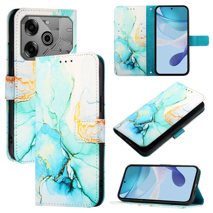 PT003 Marble Pattern Flip Leather Phone Case, For Tecno Spark 30 5G / Pova 6 Neo 5G, For Tecno Pop 6C / Itel A18, For Tecno Spark 10 Pro Magic, For Tecno Camon 30 Premier 5G, For Tecno Pova 6 Neo, For Tecno Pova 6 5G, For Tecno Pova 6 4G               ...