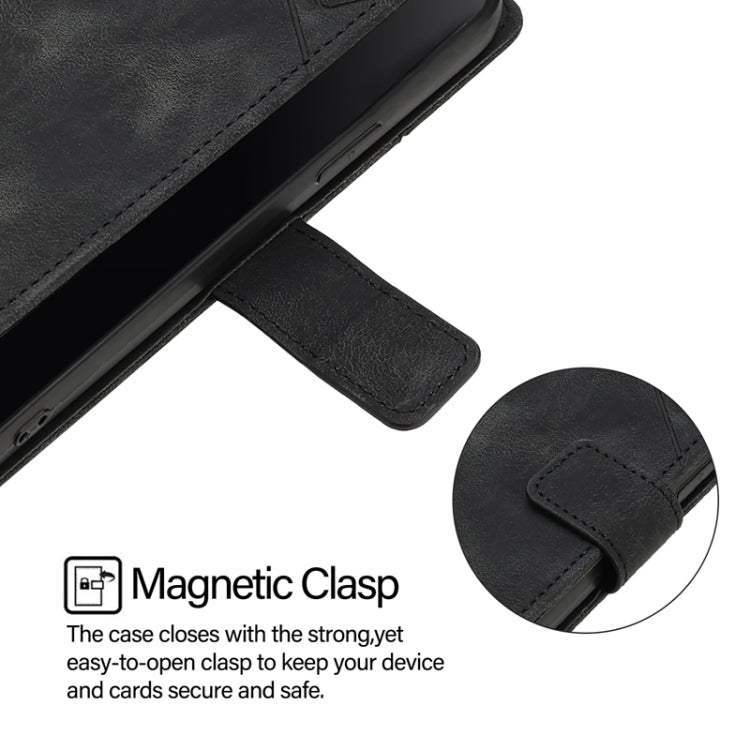 Skin Feel Embossed Leather Phone Case, For Tecno Spark 9, For Tecno Pop 5c, For Tecno Spark 6 Go / Go 2020